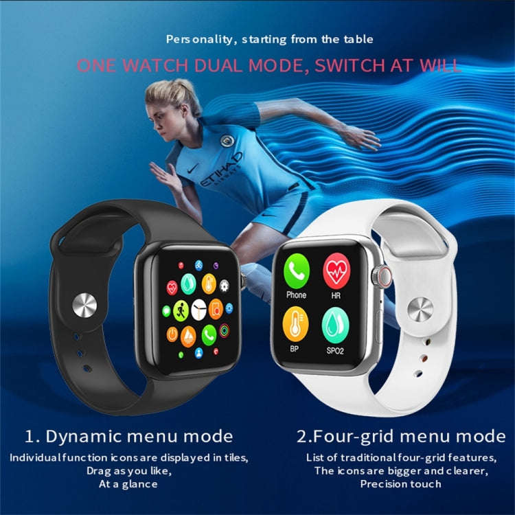 W98 Plus 1.54 inch Color Screen Smart Watch, IP67 Waterproof, Support Temperature Monitoring/Hear...