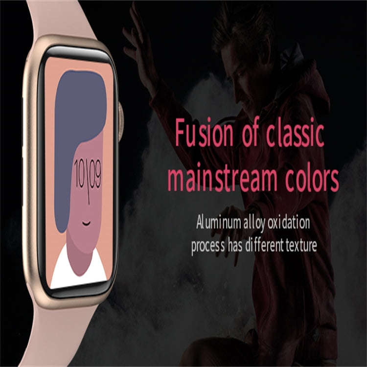 W98 Plus 1.54 inch Color Screen Smart Watch, IP67 Waterproof, Support Temperature Monitoring/Hear...