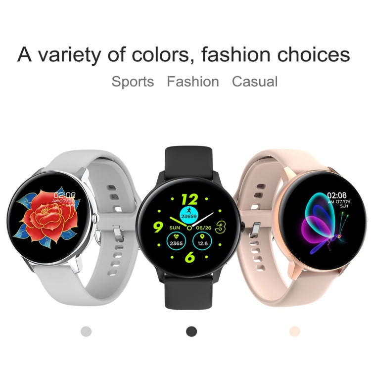 W68 1.4 inch Color Screen Smart Watch, IP68 Waterproof, Support Temperature Monitoring/Heart Rate...