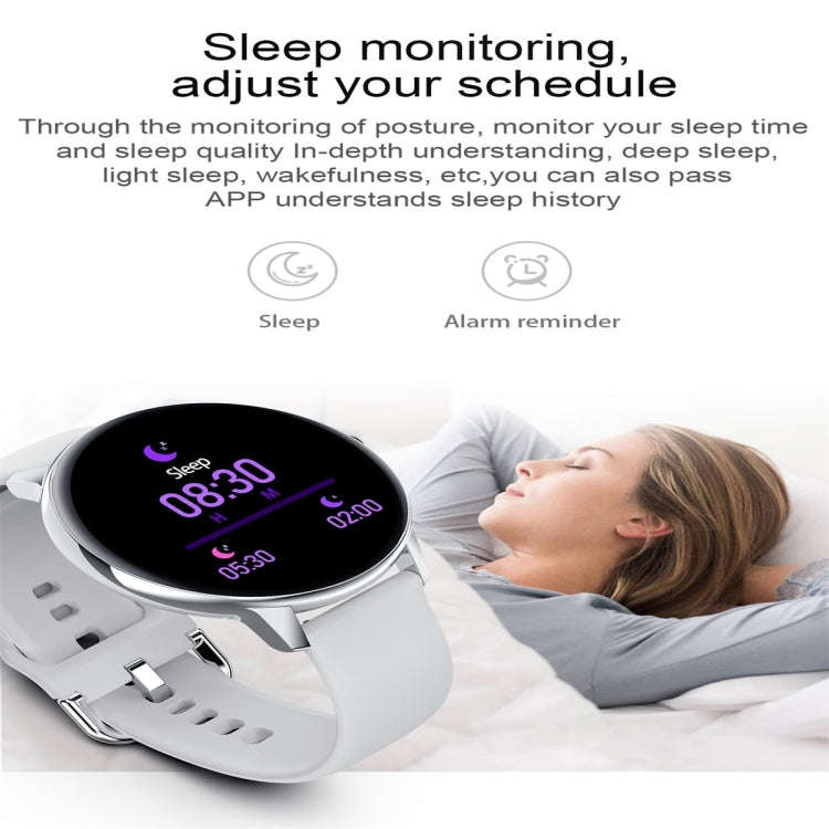 W68 1.4 inch Color Screen Smart Watch, IP68 Waterproof, Support Temperature Monitoring/Heart Rate...