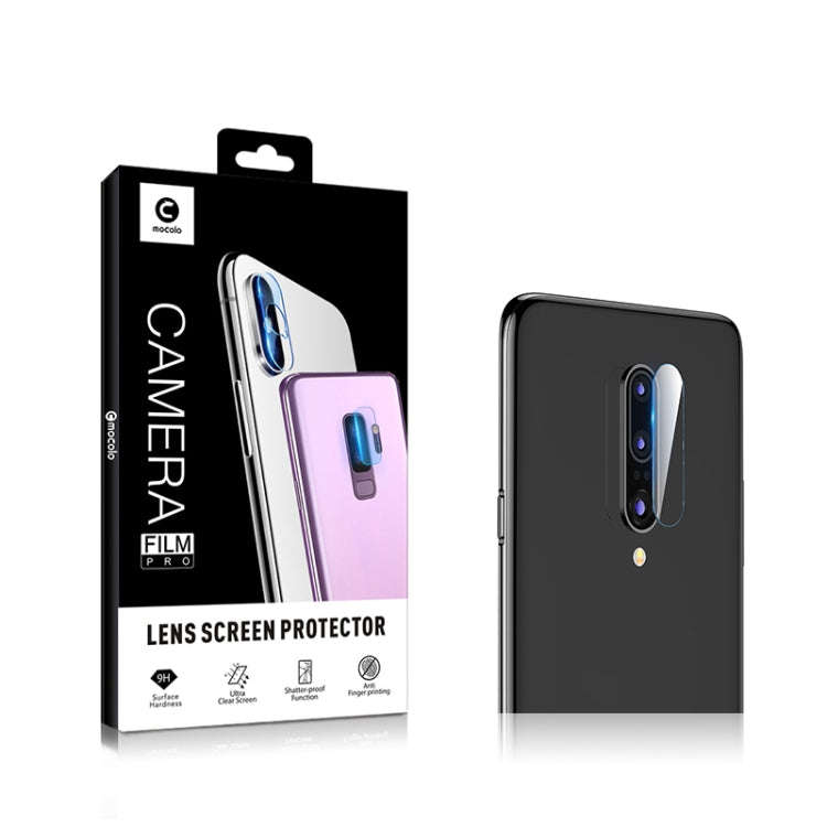 2pcs mocolo 0.15mm 9H 2.5D Round Edge Rear Camera Lens Tempered Glass Film for OnePlus 7 Pro (Tra...
