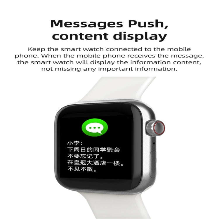 LD5 1.54 inch Color Screen Smart Watch, IP67 Waterproof, Support Bluetooth Phone / Heart Rate Mon...