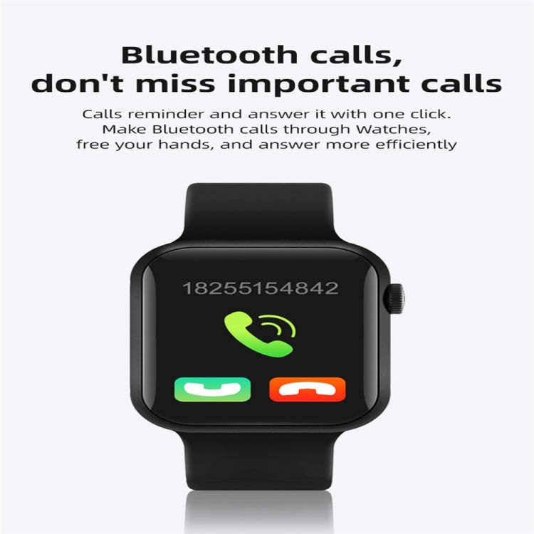 LD5 1.54 inch Color Screen Smart Watch, IP67 Waterproof, Support Bluetooth Phone / Heart Rate Mon...