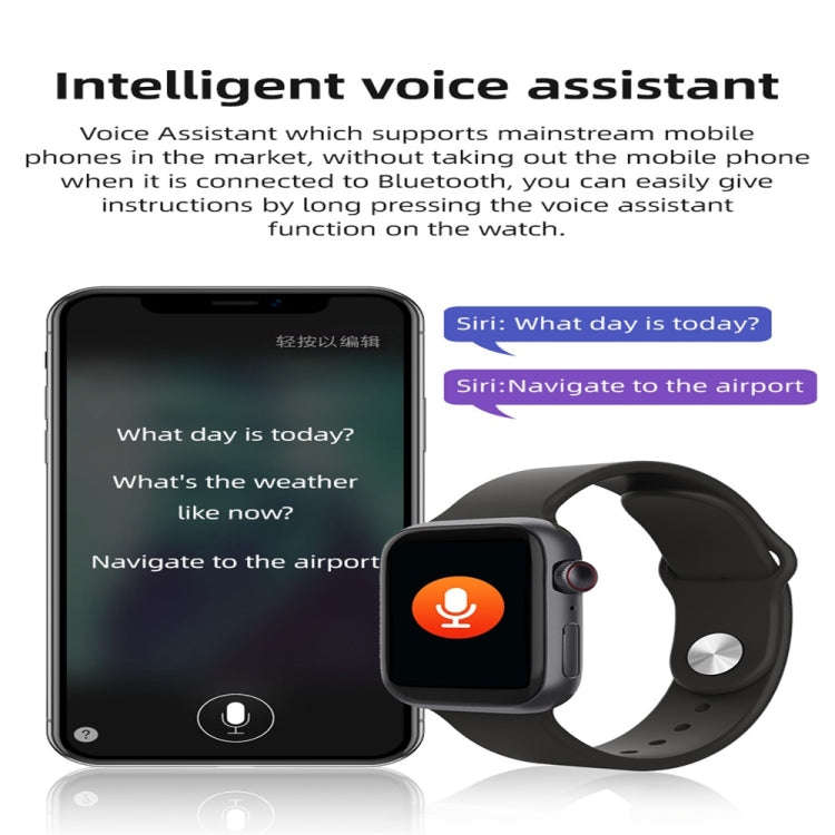 LD5 1.54 inch Color Screen Smart Watch, IP67 Waterproof, Support Bluetooth Phone / Heart Rate Mon...