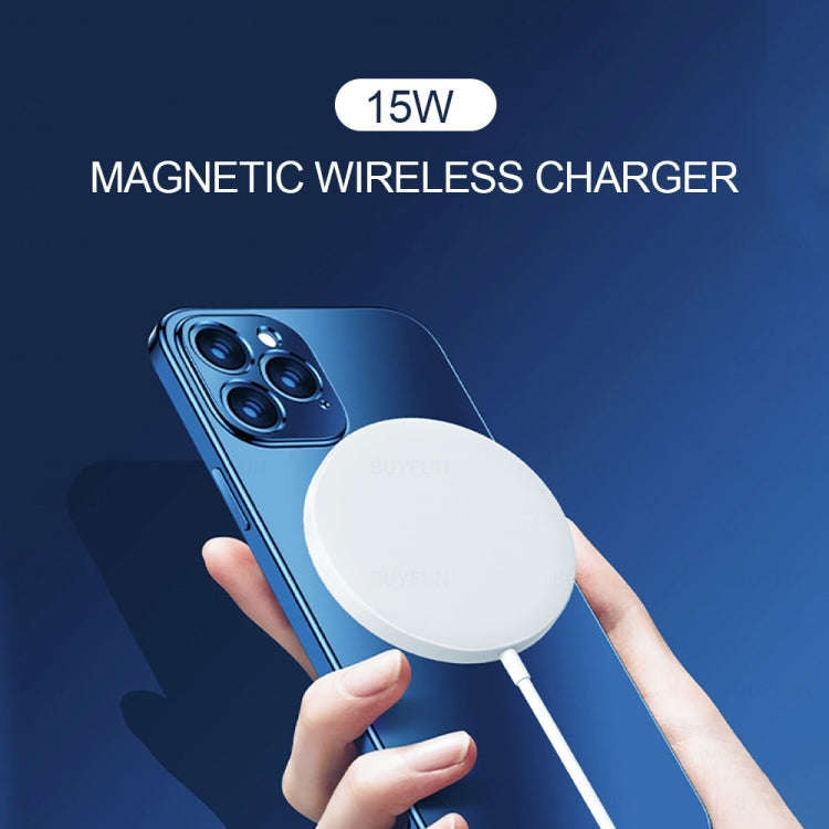XJ-31 2 in 1 15W Magnetic Wireless Charger + PD 20W USB-C / Type-C Travel Charger Set for iPhone ...