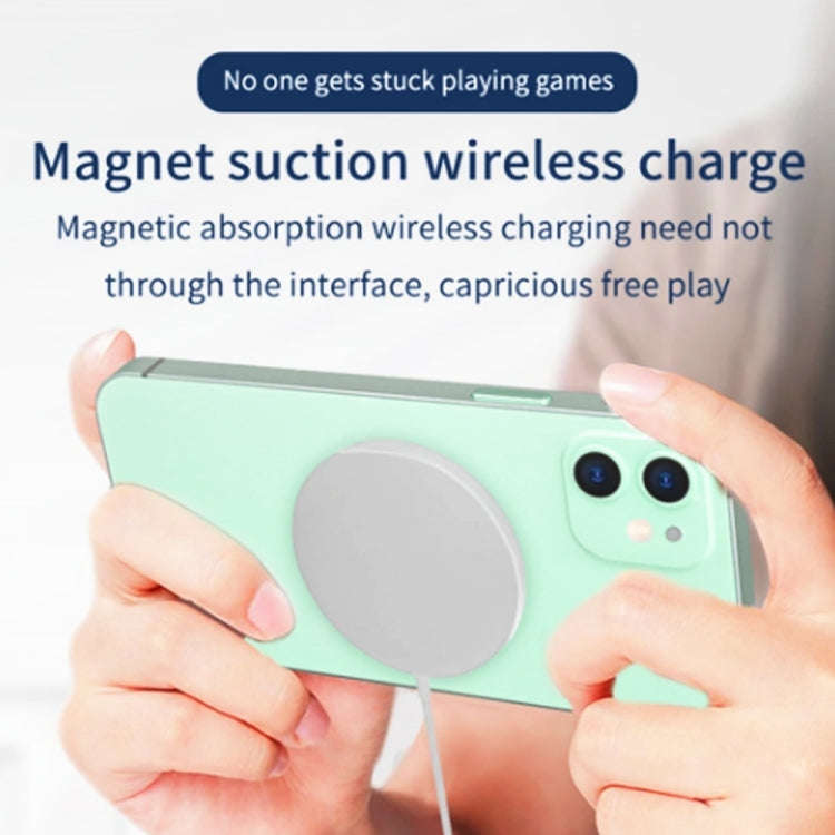 XJ-32 3 in 1 15W Magnetic Suction Wreless Charging + PD 20W USB-C / Type-C Travel Charging + USB-...