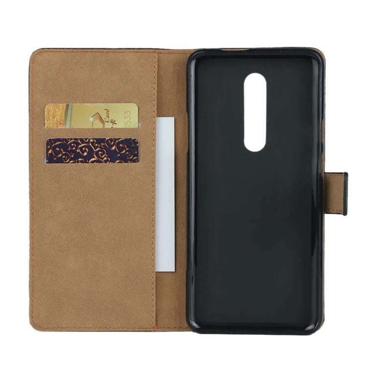 Horizontal Flip Leather Case for OnePlus 7 Pro, with Magnetic Clasp & Holder & Card Slot & Wallet...
