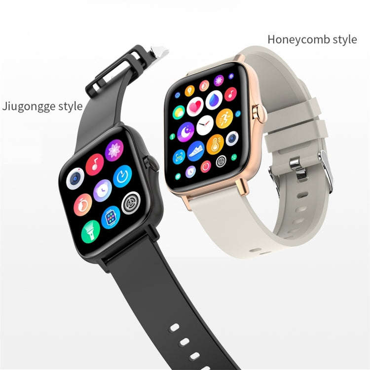 T42 1.7 inch Color Screen Smart Watch, IP67 Waterproof, Support Bluetooth Call/Heart Rate Monitor...