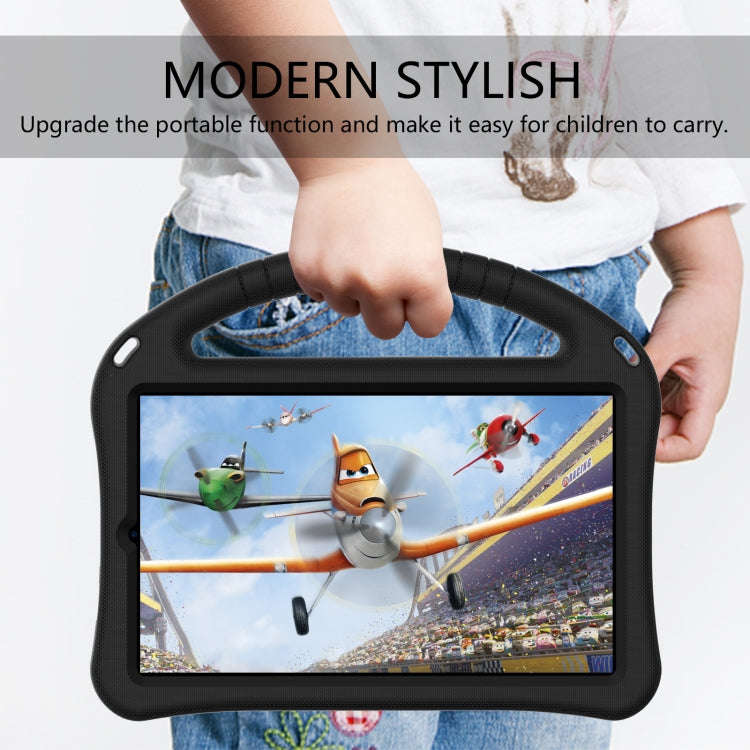 For Huawei MatePad T8 EVA Flat Anti Falling Protective Case Shell with Holder(Black)