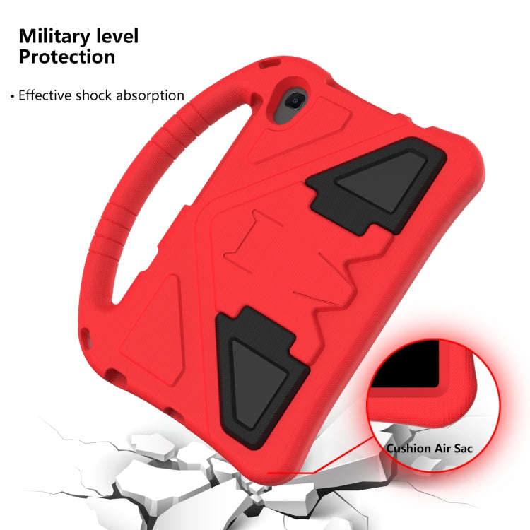 For Huawei MatePad T8 EVA Flat Anti Falling Protective Case Shell with Holder(Red)