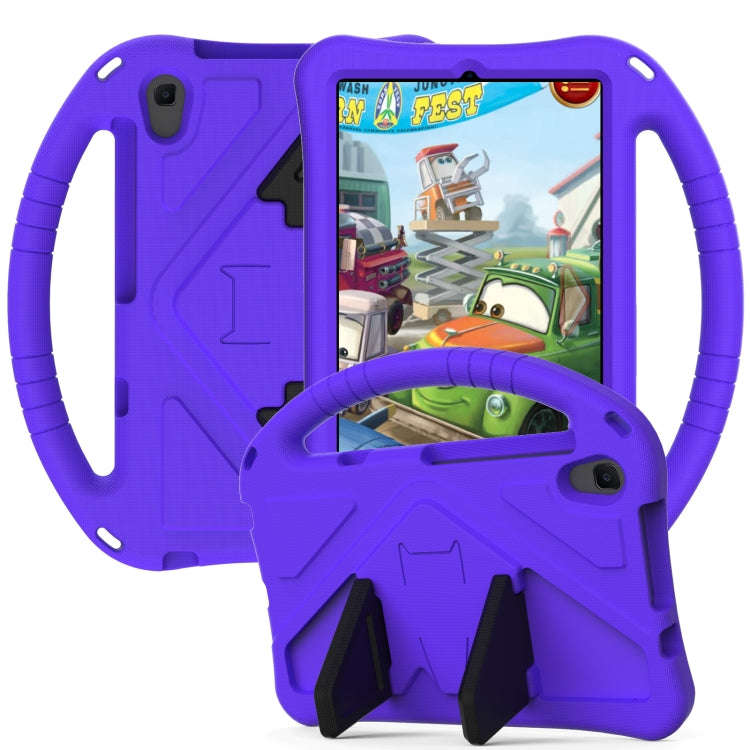 For Huawei MatePad T8 EVA Flat Anti Falling Protective Case Shell with Holder(Purple)