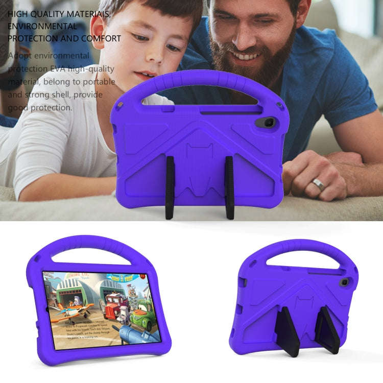 For Huawei MatePad T8 EVA Flat Anti Falling Protective Case Shell with Holder(Purple)