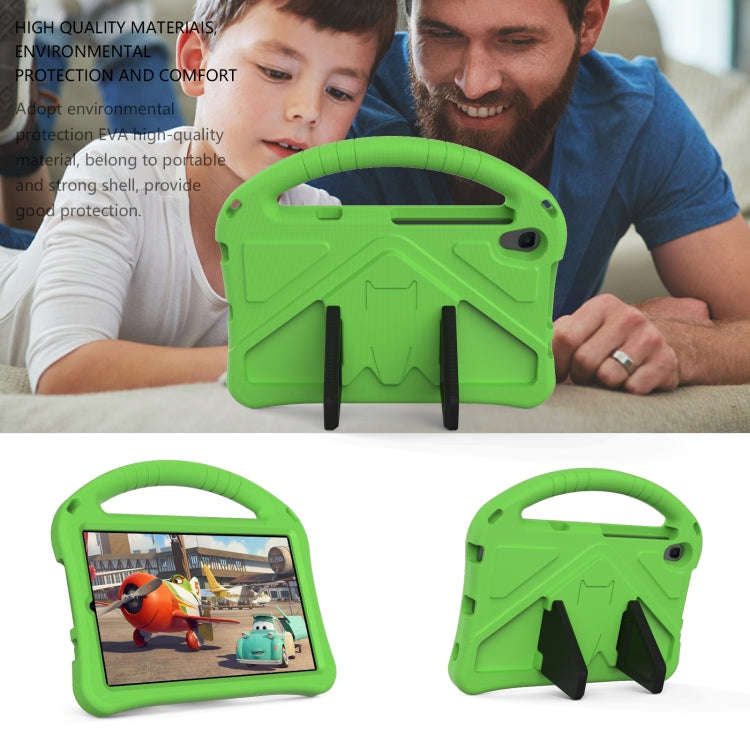 For Huawei MatePad T8 EVA Flat Anti Falling Protective Case Shell with Holder(Green)