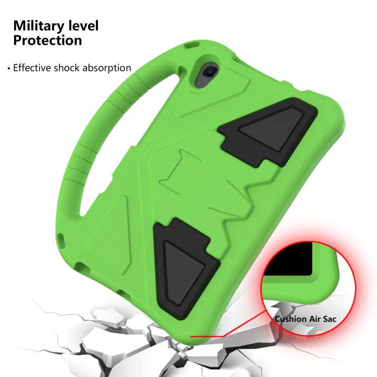 For Huawei MatePad T8 EVA Flat Anti Falling Protective Case Shell with Holder(Green)