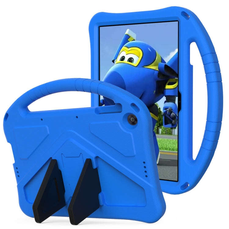 For Huawei MatePad T 10s 10.1 EVA Flat Anti Falling Protective Case Shell with Holder(Blue)