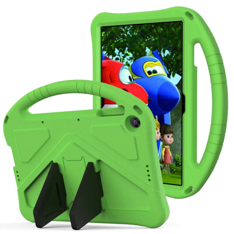 For Huawei MatePad T 10s 10.1 EVA Flat Anti Falling Protective Case Shell with Holder(Green)