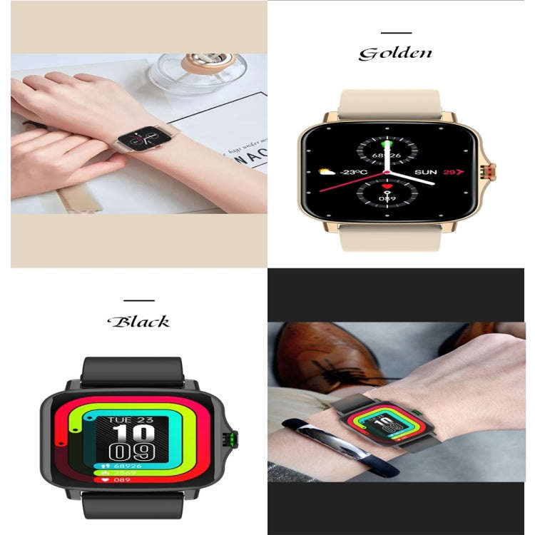 FM08 1.69 inch Color Screen Smart Watch IP67 Waterproof,Support Heart Rate Monitoring/Blood Press...