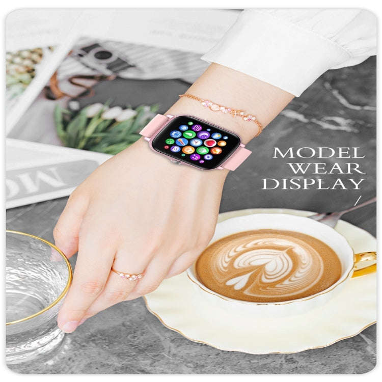 Y20 1.69 inch Color Screen Smart Watch IP67 Waterproof,Support Heart Rate Monitoring/Blood Pressu...