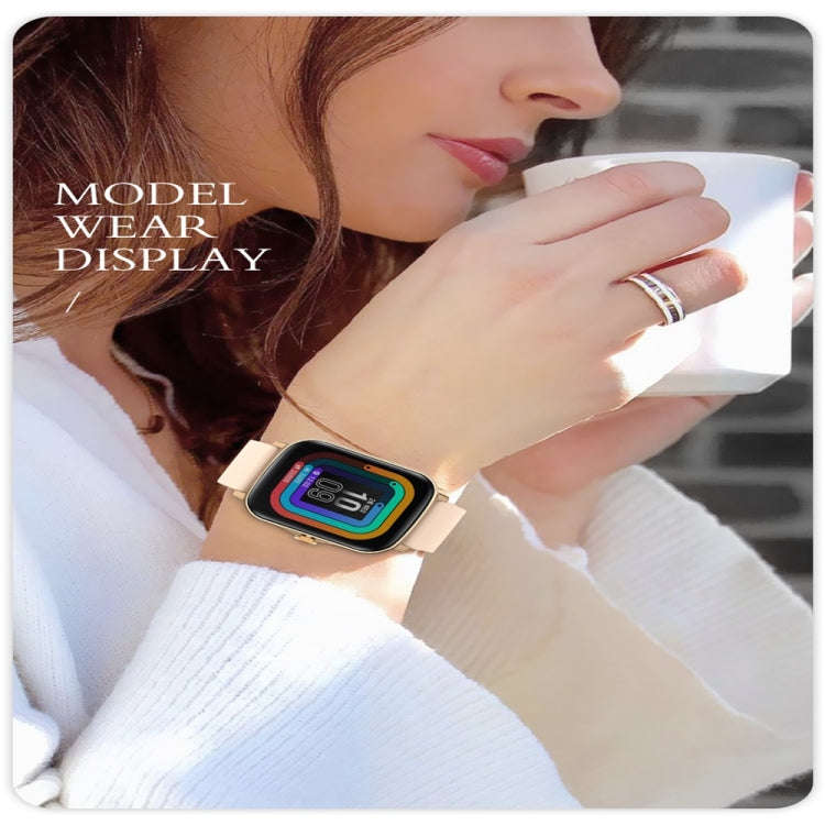 Y20 1.69 inch Color Screen Smart Watch IP67 Waterproof,Support Heart Rate Monitoring/Blood Pressu...