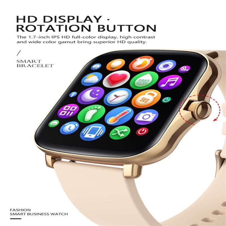 Y20 1.69 inch Color Screen Smart Watch IP67 Waterproof,Support Heart Rate Monitoring/Blood Pressu...