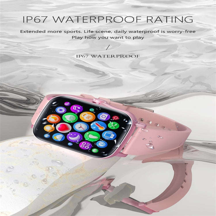 Y20 1.69 inch Color Screen Smart Watch IP67 Waterproof,Support Heart Rate Monitoring/Blood Pressu...