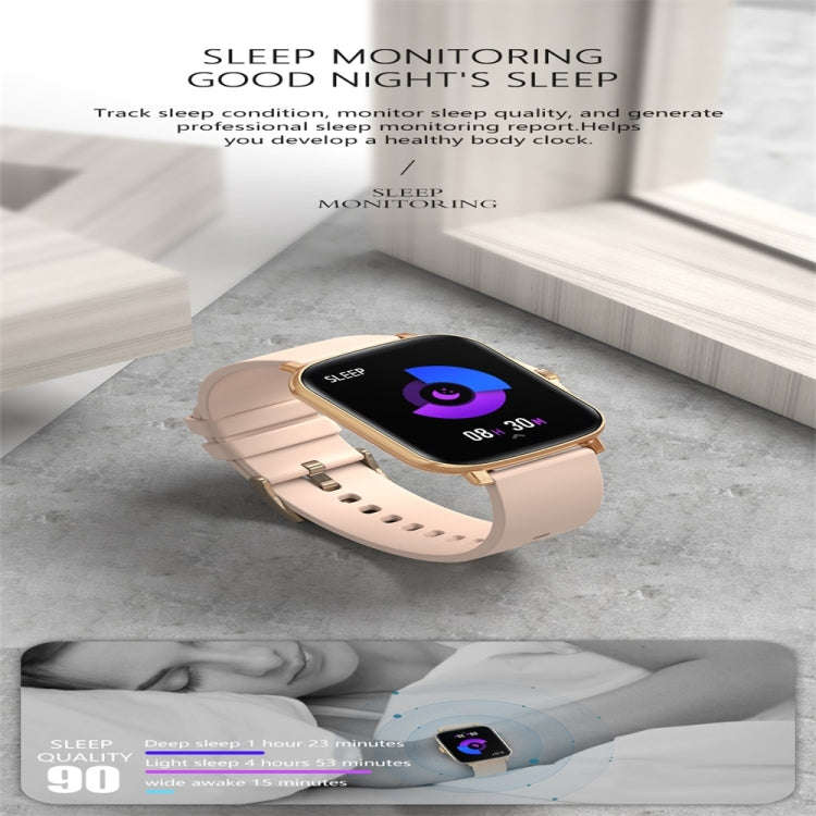 Y20 1.69 inch Color Screen Smart Watch IP67 Waterproof,Support Heart Rate Monitoring/Blood Pressu...