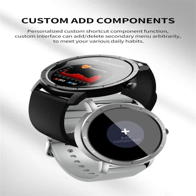 HW21 1.28 inch Color Screen Smart Watch IP67 Waterproof,Support Heart Rate Monitoring/Blood Oxyge...
