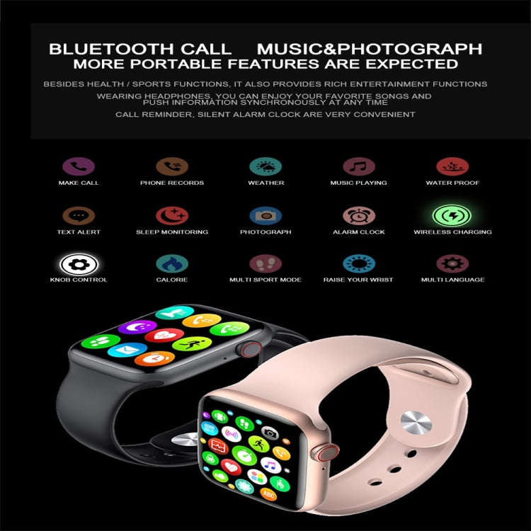 FK99 Plus 1.75 inch Color Screen IPX7 Waterproof Smart Watch, Support Bluetooth Call / Heart Rate...
