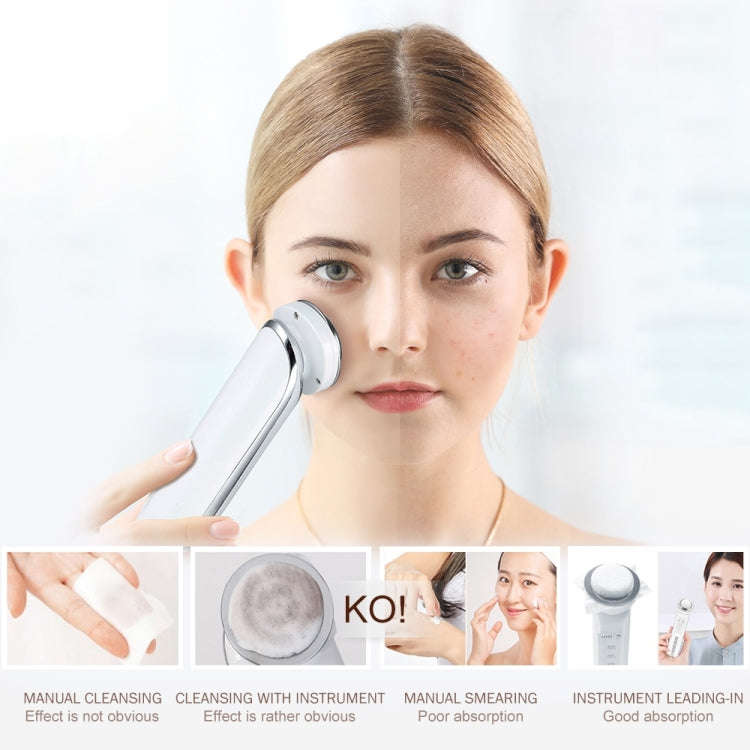 KD9960 Ion Beauty Introduction Instrument Face Cleansing Massager Skin Rejuvenation Thermostat De...