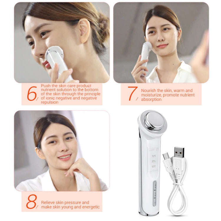 KD9960 Ion Beauty Introduction Instrument Face Cleansing Massager Skin Rejuvenation Thermostat De...