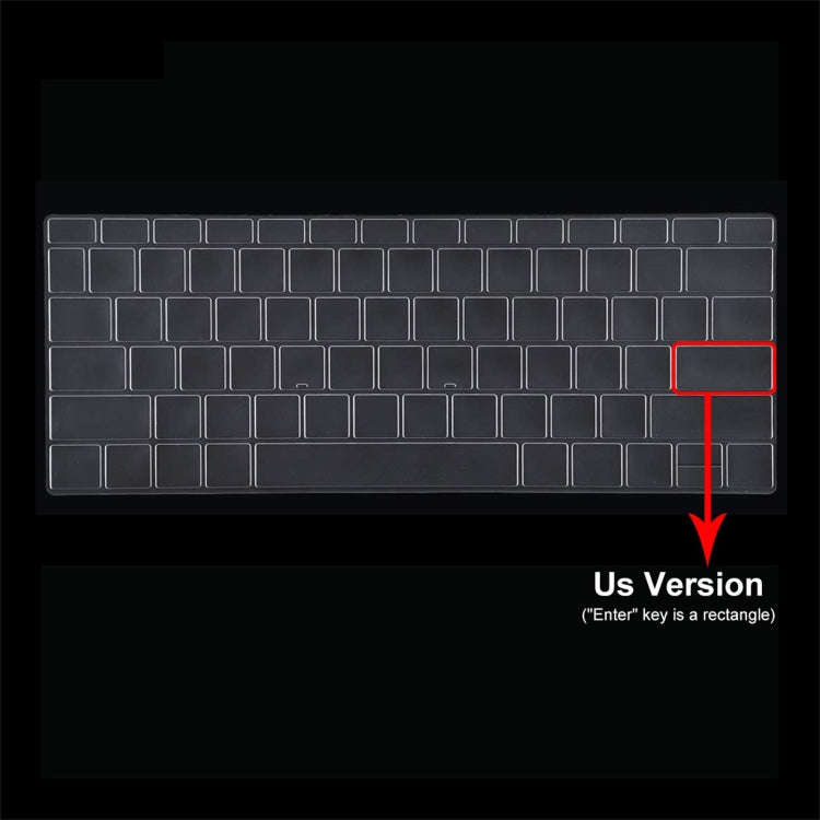 ENKAY for Huawei MateBook 13 Ryzen Edition US Version 2 in 1 Crystal Protective Case with TPU Key...