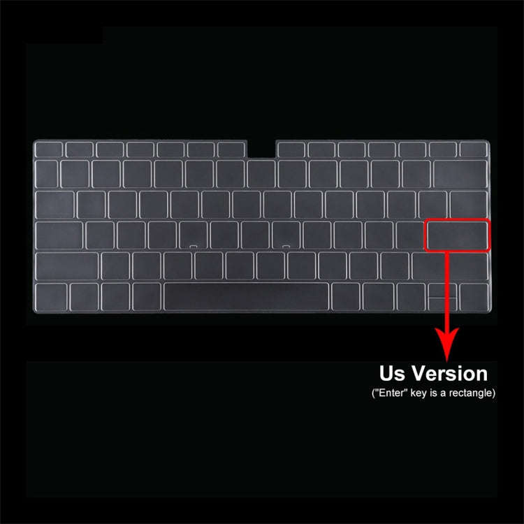 ENKAY for Huawei MateBook D 15  / Honor MagicBook 15 US Version 2 in 1 Crystal Protective Case wi...