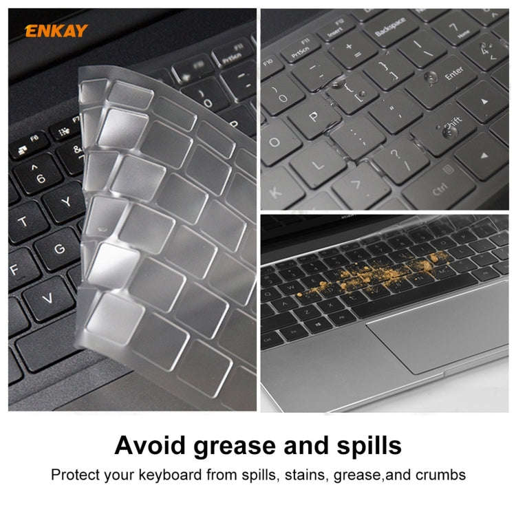 For RedmiBook 16 ENKAY Ultrathin Soft TPU Keyboard Protector Film, US Version