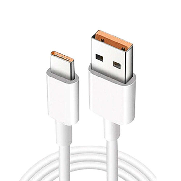 66W USB Fast Charging Travel Charger With EU Plug Conversion Head + 6A USB to Type-C Flash Chargi...