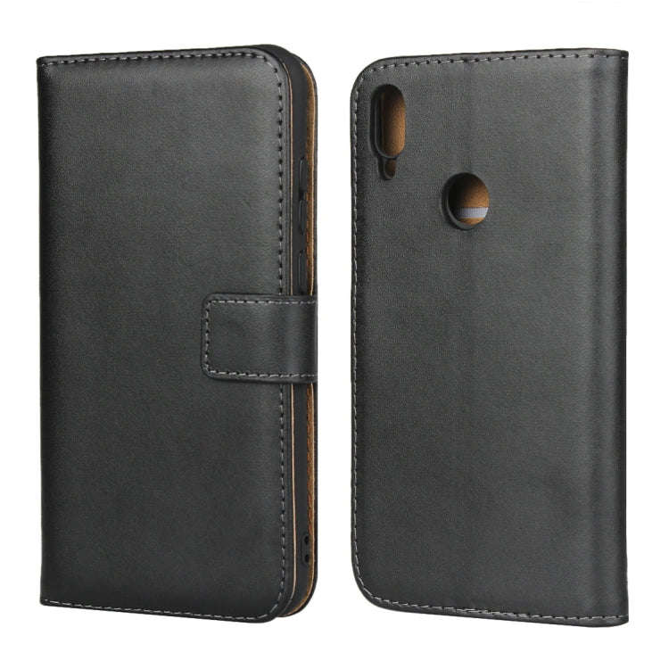 Horizontal Flip Leather Case for Huawei Y6 (2019), with Magnetic Buckle & Holder & Card Slots & W...