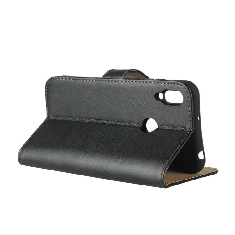 Horizontal Flip Leather Case for Huawei Y6 (2019), with Magnetic Buckle & Holder & Card Slots & W...