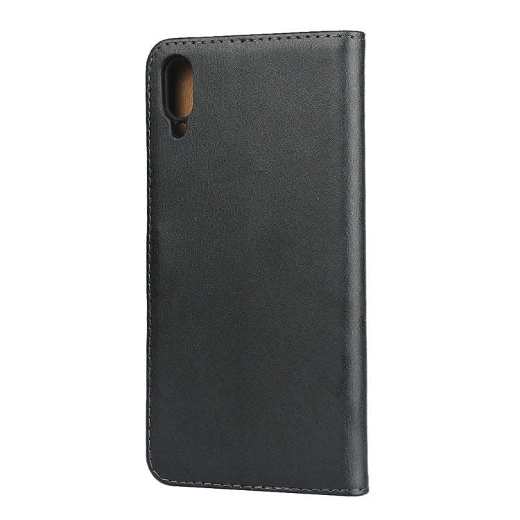 Horizontal Flip Leather Case for Huawei Y6 Pro (2019), with Magnetic Buckle & Holder & Card Slots...