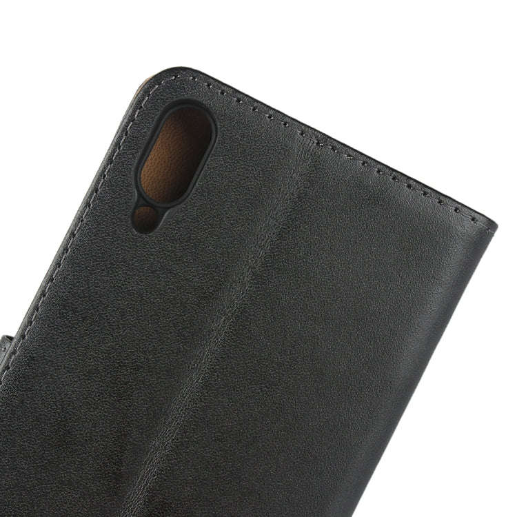 Horizontal Flip Leather Case for Huawei Y6 Pro (2019), with Magnetic Buckle & Holder & Card Slots...