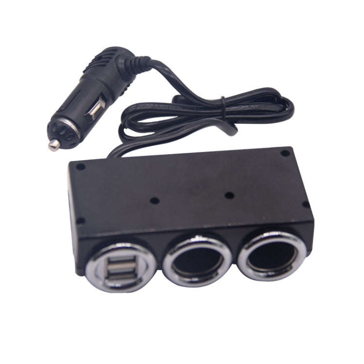 DC 12V / 24V Dual USB Multi Female Car Cigarette Lighter Splitter Socket Adapter Charger Socket P...