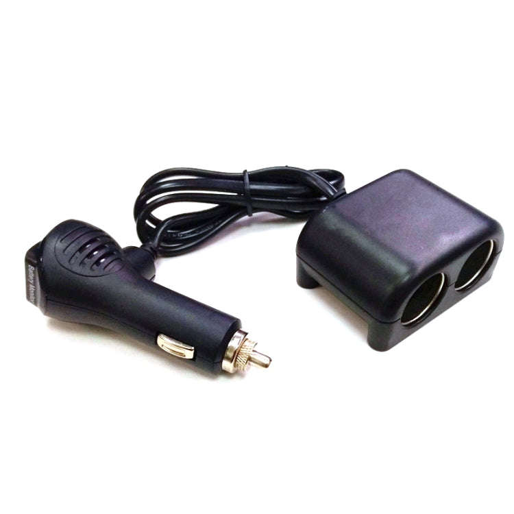 Cigarette Lighter Adapter 2 Socket Cigarette Lighter Splitter with LED Voltage Display USB Car Ch...
