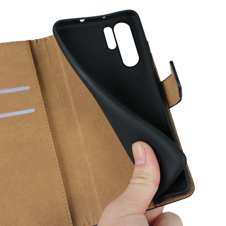 Horizontal Flip Leather Case for Huawei P30 Pro, with Magnetic Buckle & Holder & Card Slots & Wal...