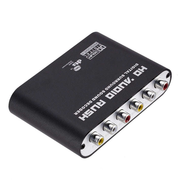SPDIF Coaxial to RCA DTS AC3 Audio Decoder 5.1CH Optical Digital Amplifier Analog Converter & Amp...