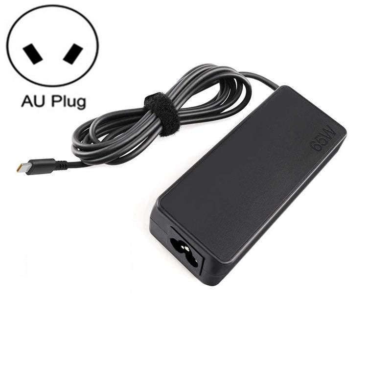 20V 3.25A 65W Power Adapter Charger Thunder Type-C Port Laptop Cable, The plug specification:AU Plug