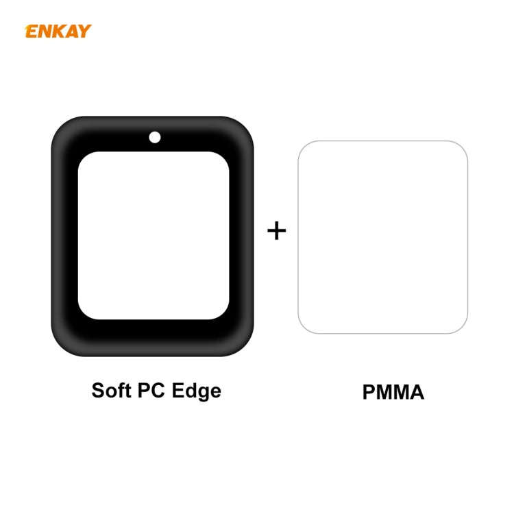 For Redmi Watch 5 PCS ENKAY Hat-Prince 3D Full Screen Soft PC Edge + PMMA HD Screen Protector Film