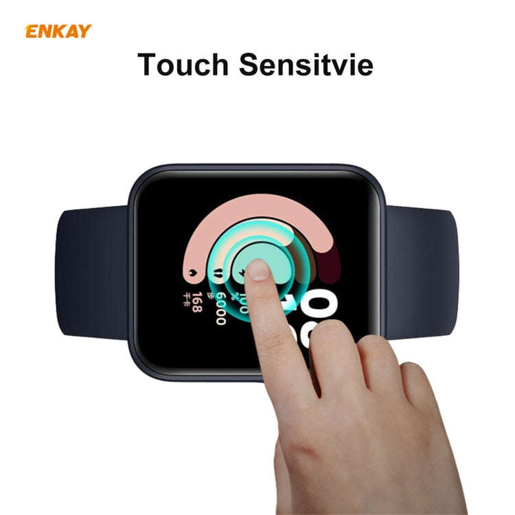 For Redmi Watch 5 PCS ENKAY Hat-Prince 3D Full Screen Soft PC Edge + PMMA HD Screen Protector Film