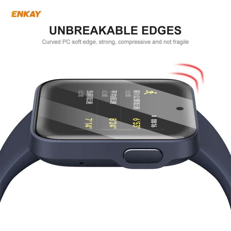 For Redmi Watch 5 PCS ENKAY Hat-Prince 3D Full Screen Soft PC Edge + PMMA HD Screen Protector Film