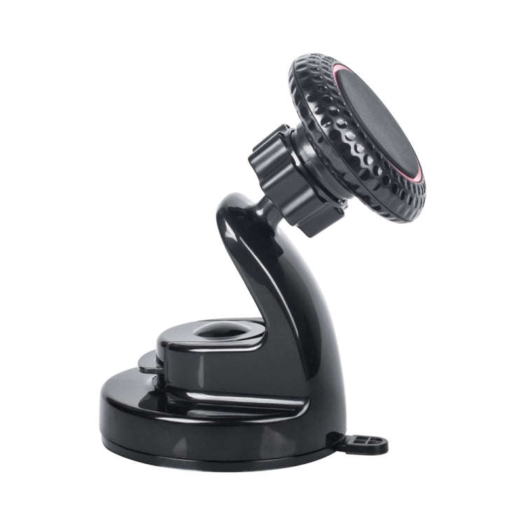 Vehicle Mobile Phone Holder Instrument Panel Adhesive Suction Cup(Black+red)