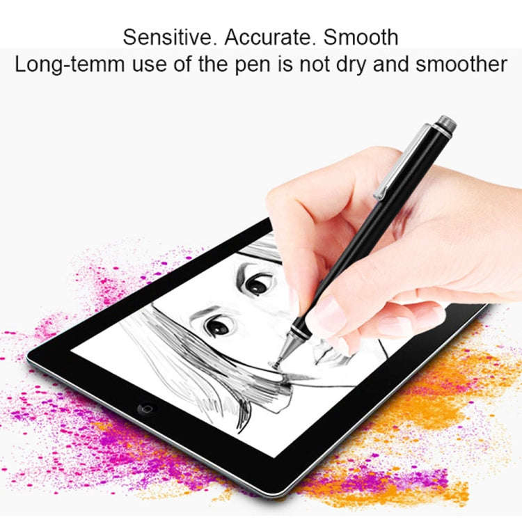 AT-21 Mobile Phone Touch Screen Capacitive Pen Drawing Pen(Green)