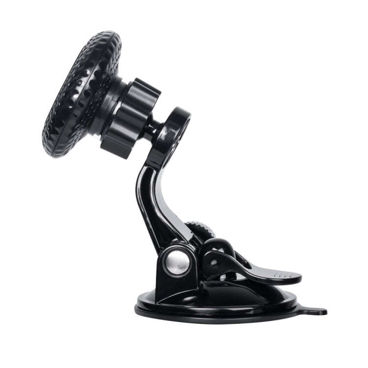 Universal Magnetic Car Phone Holder with Adjustable Suction Cup 360 Degree Rotating Telescopic Ma...
