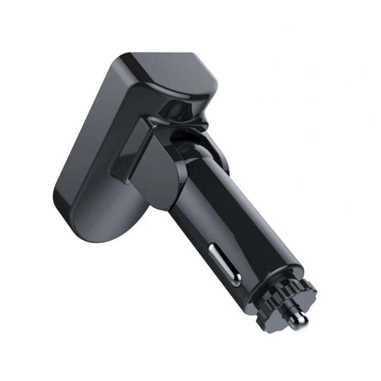 F8 Car FM Transmitter Colorful Light Type-C Car MP3 Player